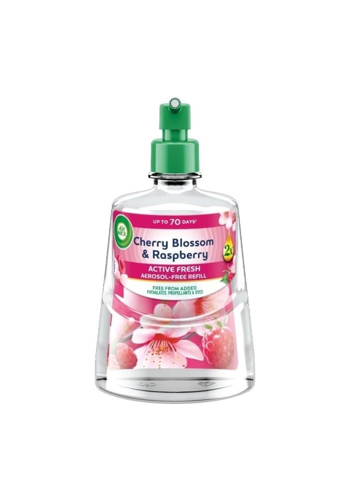 Air Wick Cherry Blossom & Raspberry Aerosol-Free Automatic Spray Refill 228ml