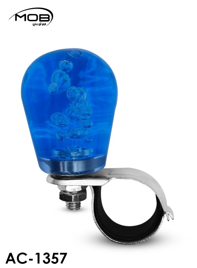 MOB MOB AC1357 Steering Wheel Assistive Ball Power Booster Ball Car Steering Knob Fancy - Blue  - Image 1