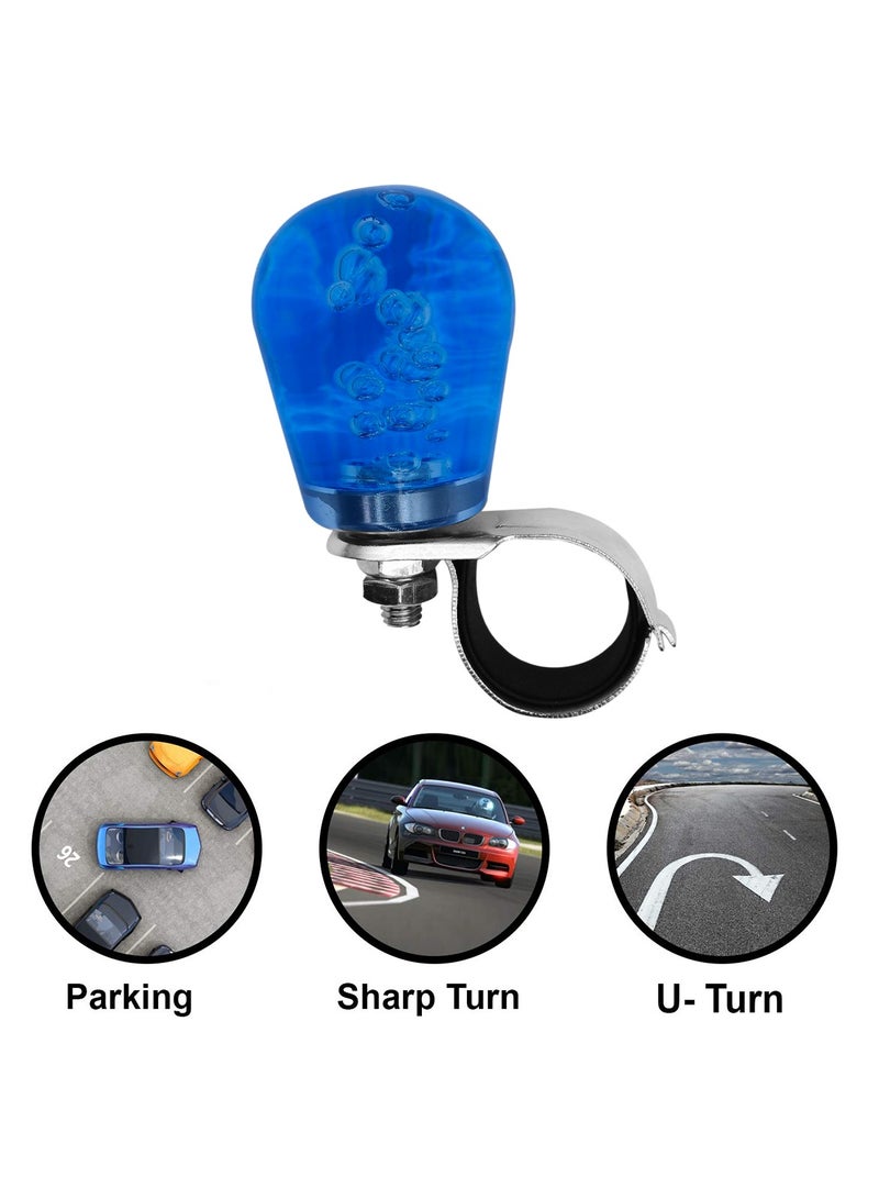 MOB MOB AC1357 Steering Wheel Assistive Ball Power Booster Ball Car Steering Knob Fancy - Blue  - Image 4