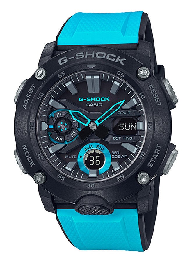 G-SHOCK Men's Analog & Digital Watch GA2000-1A2