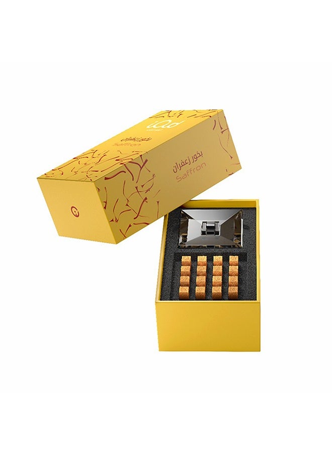 آي عود 16 قطعة بخور عود عطر زعفران مع حامل بخور رائحة خشبية 
18x10x3 سنتيمتر  - Image 2