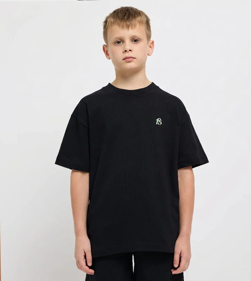إف5 Boys Oversized Printed T-Shirt