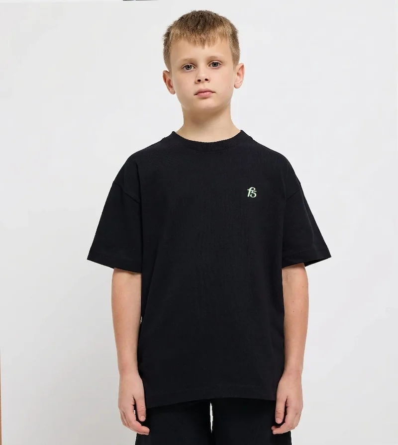 F5 Boys Oversized Printed T-Shirt