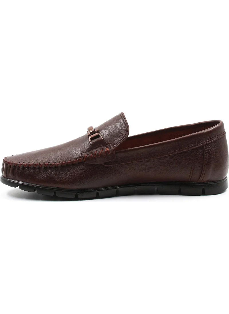 فاست ستيب Leather Men's Loafer Shoes 783MA06