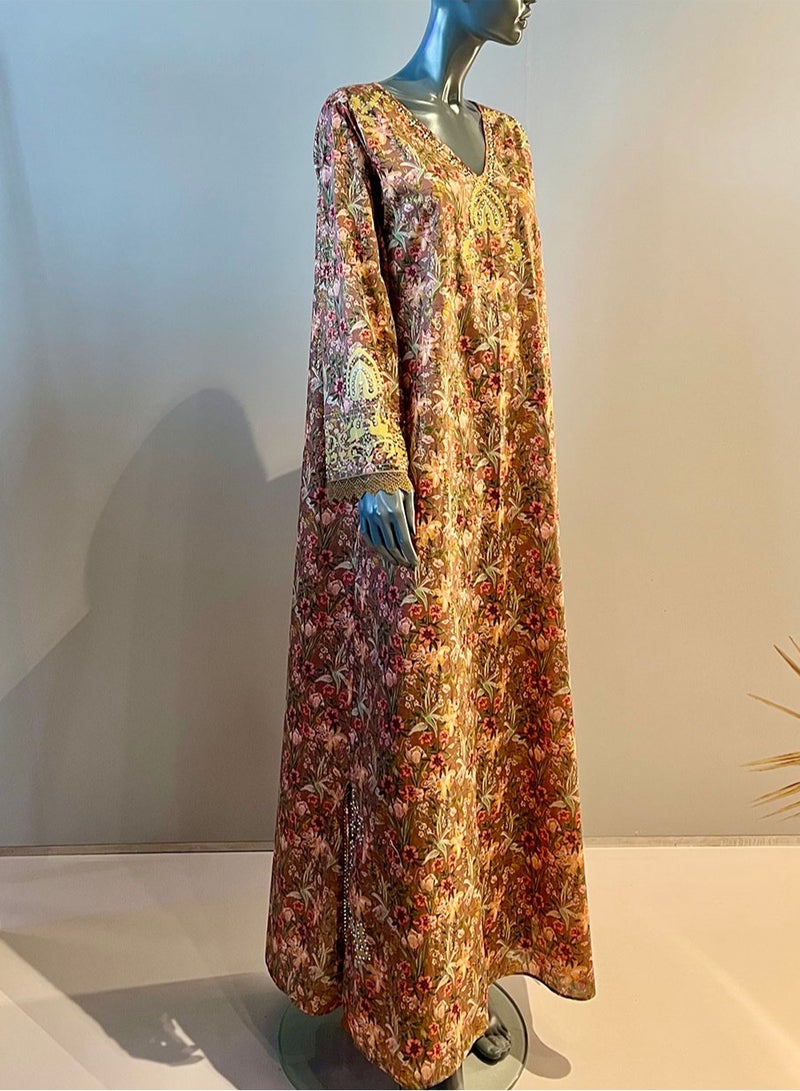 Sana'a Kayum Jalabiya Dress with Sheila Set - Image 2