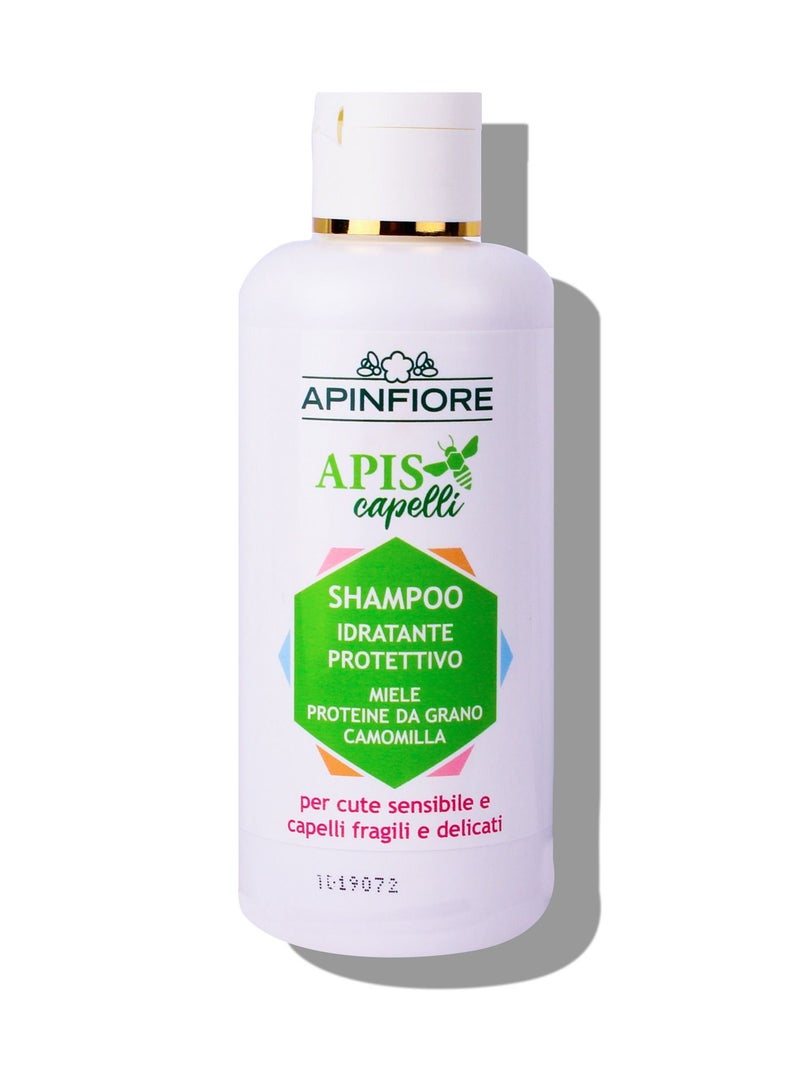 Protective Moisturizing Shampoo for Fragile and Delicate Hair, Honey, Chamomile 200ml