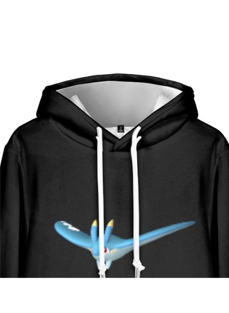 Palworld Phantom Beast Palu Animation Printed Hooded Sweatshirt for Adults and Children - Image 2