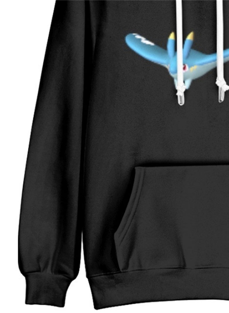 Palworld Phantom Beast Palu Animation Printed Hooded Sweatshirt for Adults and Children - Image 3