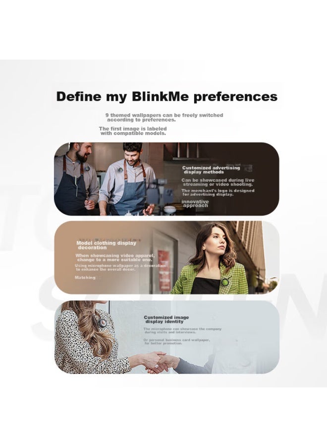 Saramonic Blink Me Wireless Lavalier Microphone, Dual-channel, For Dslr Cameras And Smartphones Short Video Recording, Wireless Noise-cancelling Microphone System - Image 2