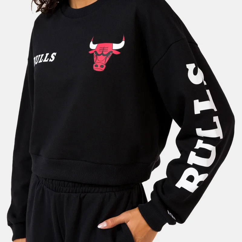 NEW ERA Women's NBA Chicago Bulls Wordmark Sweatshirt