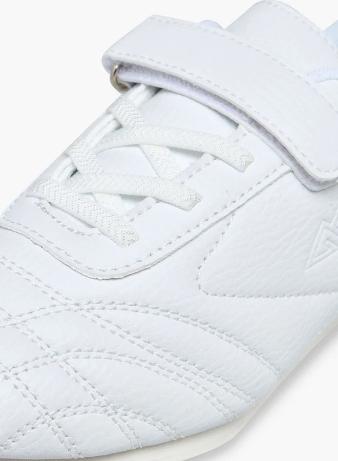 Oaklan by Shoexpress Solid Sports Shoes with Hook and Loop Closure