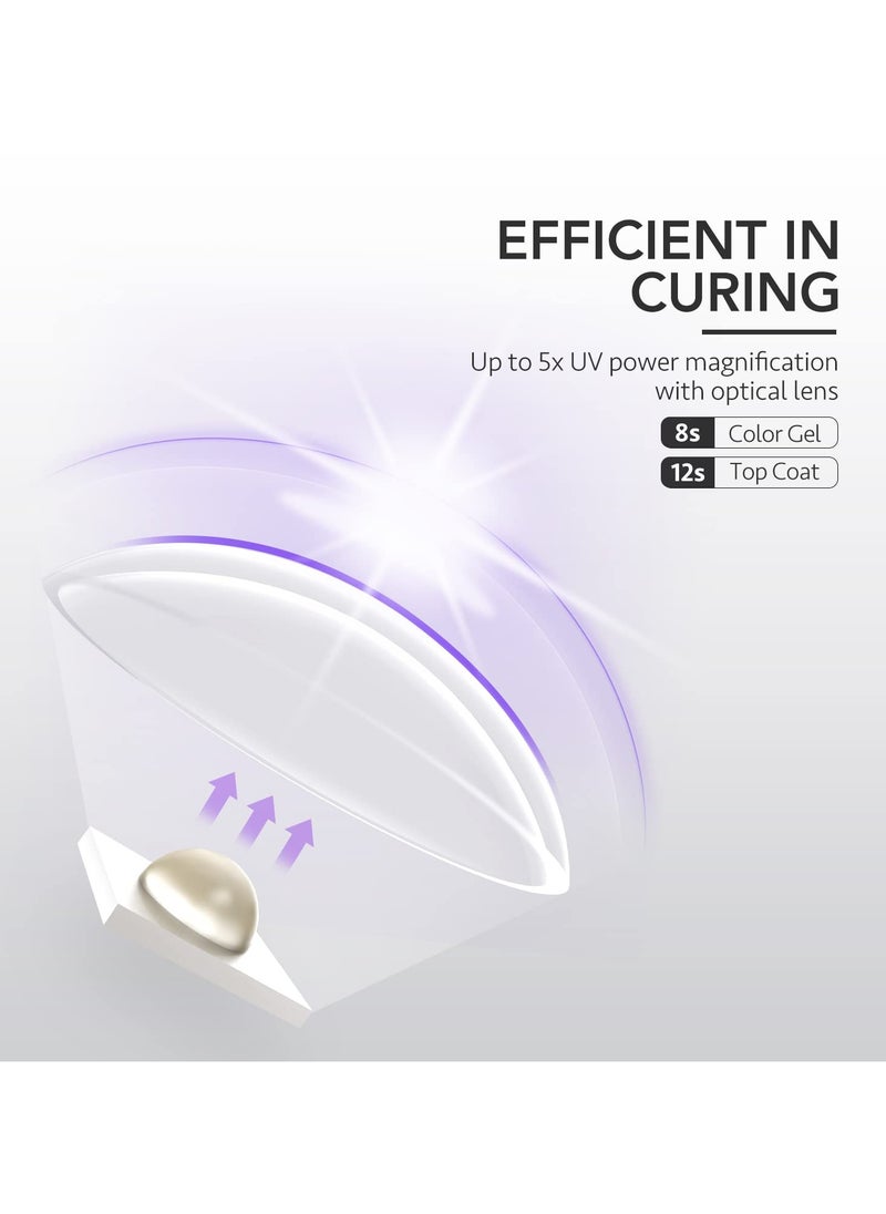 KHAJUL Wireless Handheld UV Light for Gel Nails, Mini Nail Dryer, Portable Gel Polish Curing Lamp, Perfect Gift for Girls  - Image 4