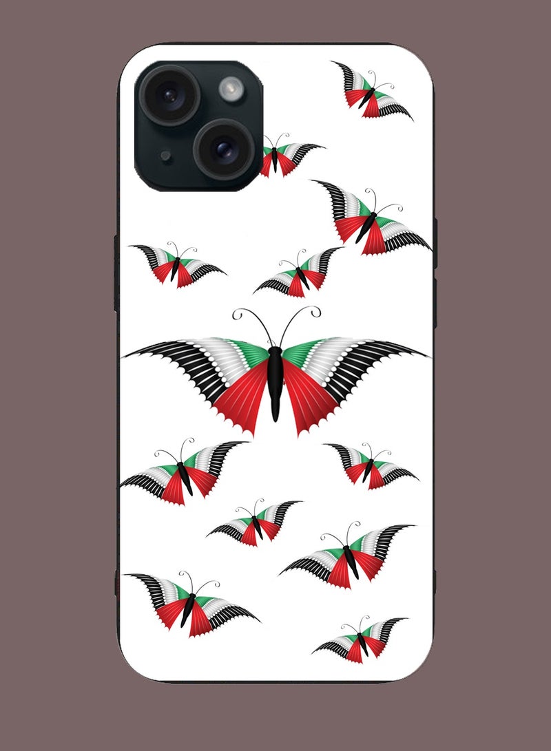 Service Zone Protective Mobile Back Cover Happy UAE National Day For iPhone 15 Plus - Image 3