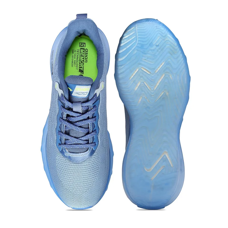 أسيان Lightweight Slate Blue Running Shoes for Men and Boys