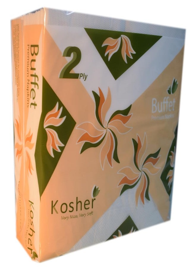 Kosher 2 Ply Dinner Tissue Paper Napkins/Table Napkins (16 x 16) - 50 Napkins Each, Set of 4 (Total 200 Sheets) - Image 3