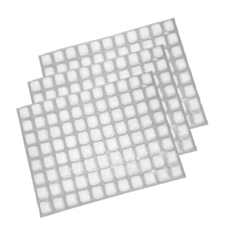 FlexiFreeze Reusable Ice Packs for Coolers  Ice Sheet Freezer Packs with 88 Ice Cubes Flexible  Cuttable 3 Pack