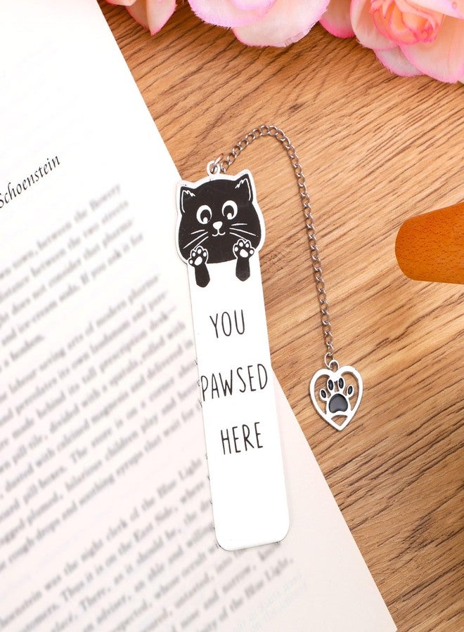 Pmeixcy Metal Bookmark, Cat Stationery for Women, Bookish Gifts, Book Accessories, Cat Gifts for Cat Lovers, Cute Gifts, Reading Accessories, 2.6 * 13cm, Premium Metal - Image 5