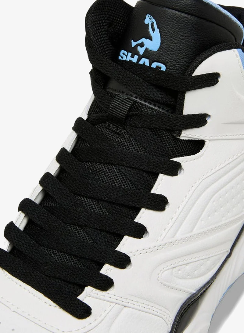 Shaq WHITE Men Lace-Up Basketball Shoes for Men | Best Price UAE