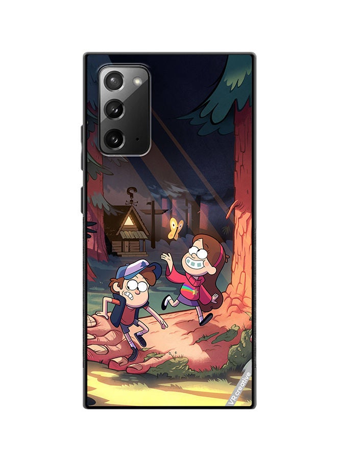 VR CREATIVE Protective Case Cover For Samsung Galaxy Note20 5G Gravity Falls Design Multicolour - Image 1