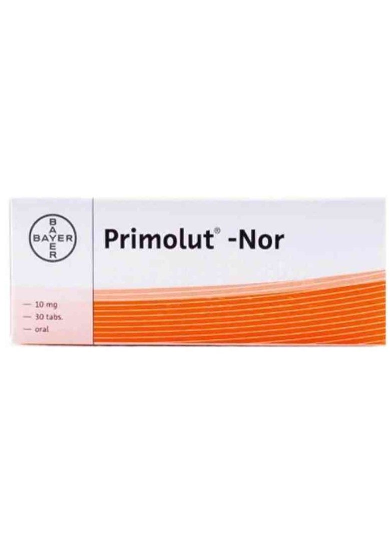 BAYER - Primolute Nor 10mg Tablet 30s - Image 1