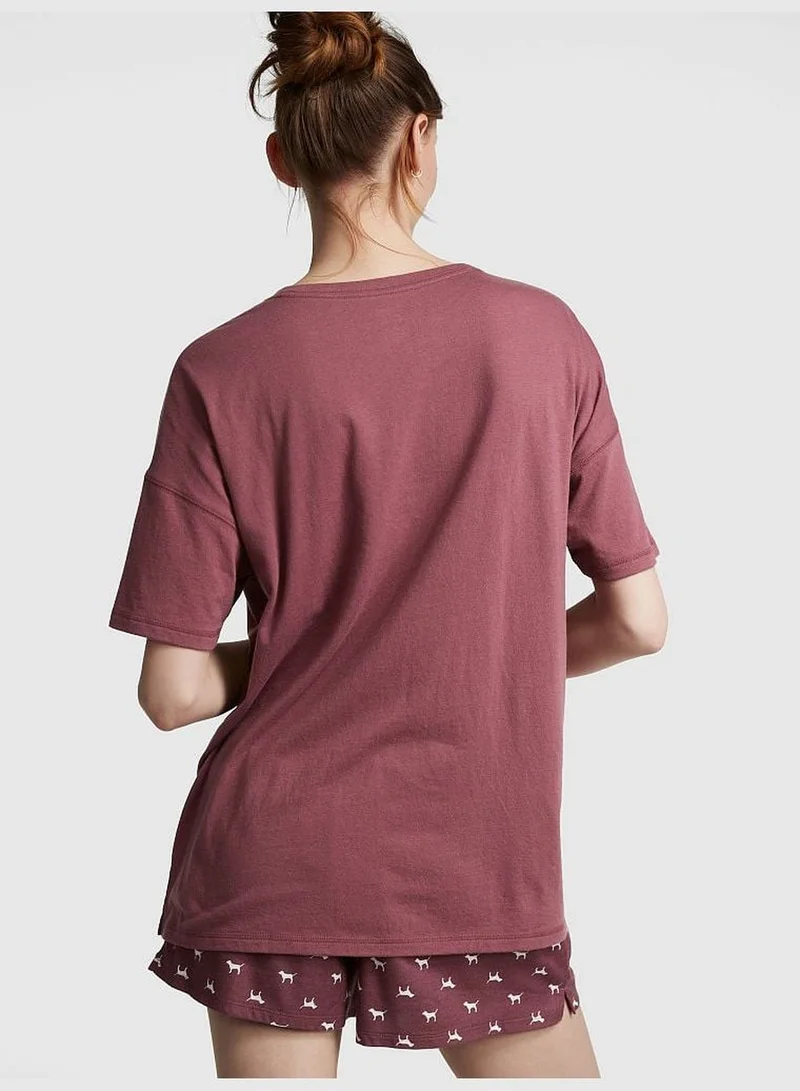 Victoria's Secret Cotton Oversized Sleep Shirt