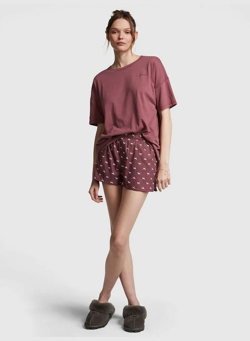 Victoria's Secret Cotton Oversized Sleep Shirt