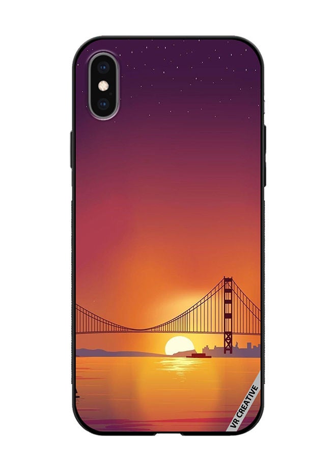VR CREATIVE Protective Case Cover For Apple iPhone XS Max Nature Design Multicolour - Image 1