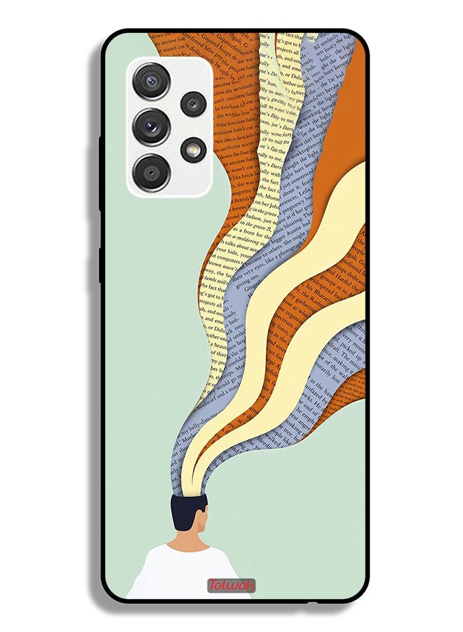 Tolwak Samsung Galaxy M32 5G Protective Case Cover Data In Mind Art - Image 1