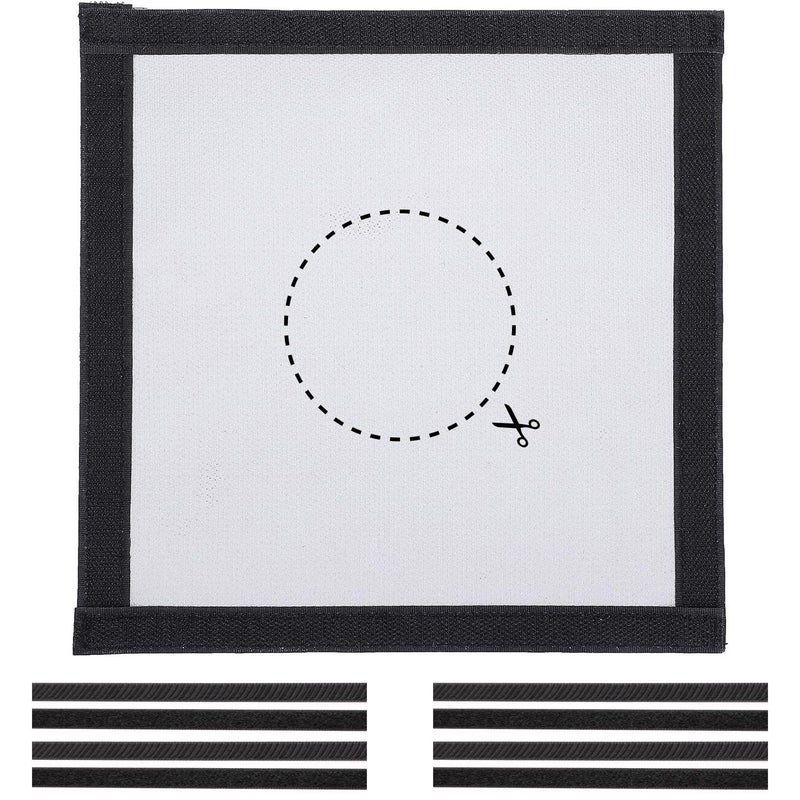 SOLOWILDER Stove Jack Kit for Tent Highly FlameRetardant DIY Stove Jack for Hot Tent 94 x 94