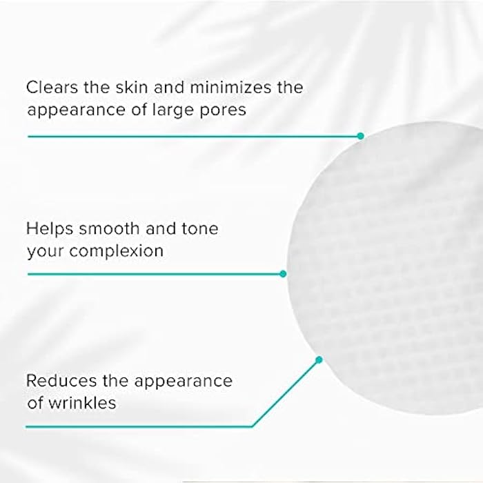 ClarityRx Pick Me Up Skin Booster Exfoliating Facial Pads, Natural Plant-Based Medicated Face Wipes for Acne-Prone & Aging Skin, Minimizes Pores, Fine Lines & Wrinkles (50 Count, 4 oz) - Image 3
