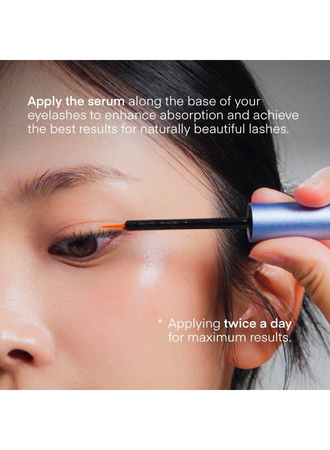 Terez & Honor Natural Eyelash Growth Serum and Brow Enhancer to Grow Thicker, Longer Lashes for Long, Luscious Lashes and Eyebrows[3ml] - Image 4