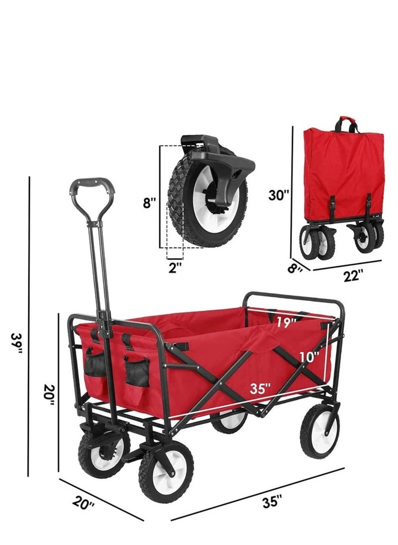 Cool Baby Multifunctional Folding Shopping Cart Trolley  - Image 2