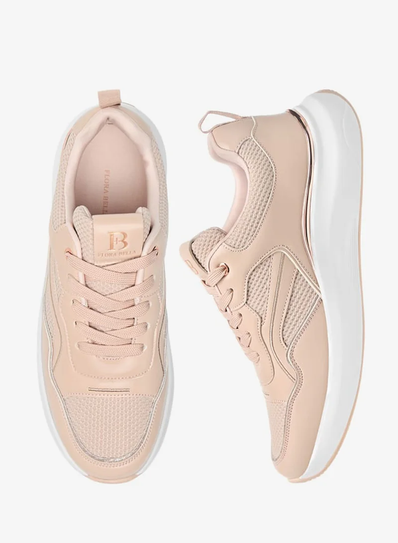 فلورا بيلا من شو إكسبرس سنيكرز نسائي بكاحل مزين برباط