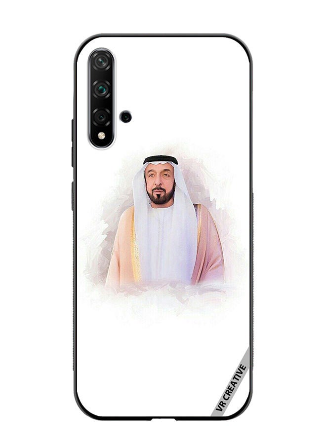 VR CREATIVE Protective Case Cover For Huawei Nova 5T Sheikh Khalifa Bin Zayed Bin Sultan Al Nahyan Design Multicolour - Image 1