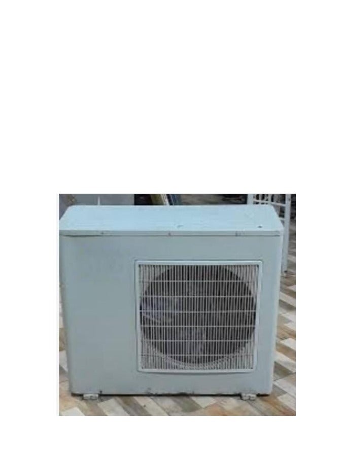 Old, locked Carrier 5 HP air conditioner cover - Image 2