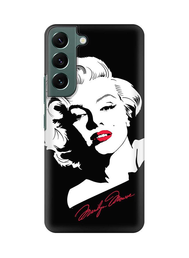 Stylizedd Case for Samsung Galaxy S22 5G Slim Snap Classic Series Shield Matte Finish Print - Marilyn Monroe - Image 1