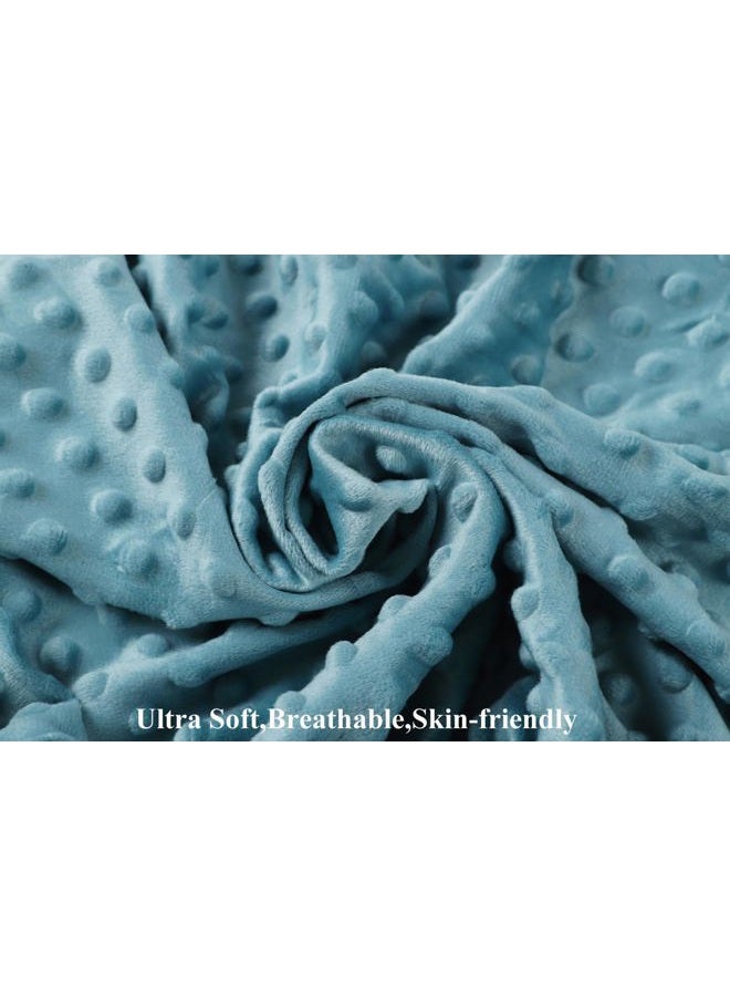 Bilokonda Dot Nursing Pillow Cover Set 2 Pack Nursing Pillow Slipcovers, Ultra Soft Compatible with Boppy Pillow,Standard Pillow for Baby Boy Girl Blue, Seahorse - Image 2
