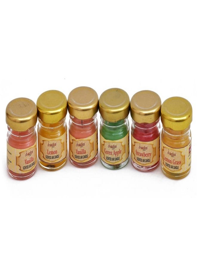 NUTRI MIRACLE Mini Jar Candles Set Scented Candles Lavish Candles Mini Jar Candles for Home Decor 12pcs - Image 4
