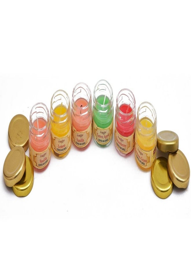 NUTRI MIRACLE Mini Jar Candles Set Scented Candles Lavish Candles Mini Jar Candles for Home Decor 12pcs - Image 3