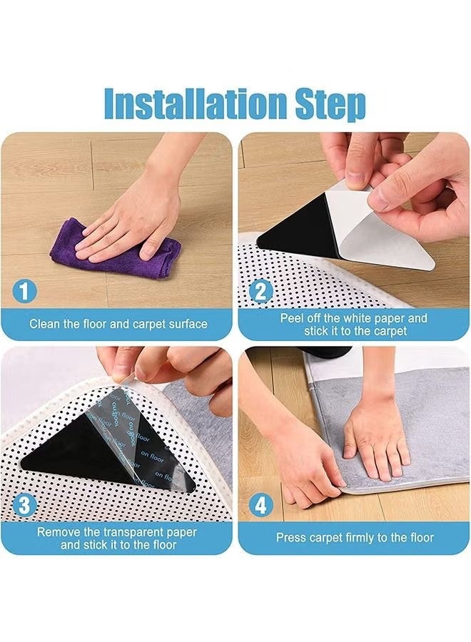 واي جيه اثنا عشر قطعة من الـ (بي سي) لـ (راجز) منصات البساطات غير المنزلقة) قابلة لإعادة الاستخدام والغسيل - Image 5