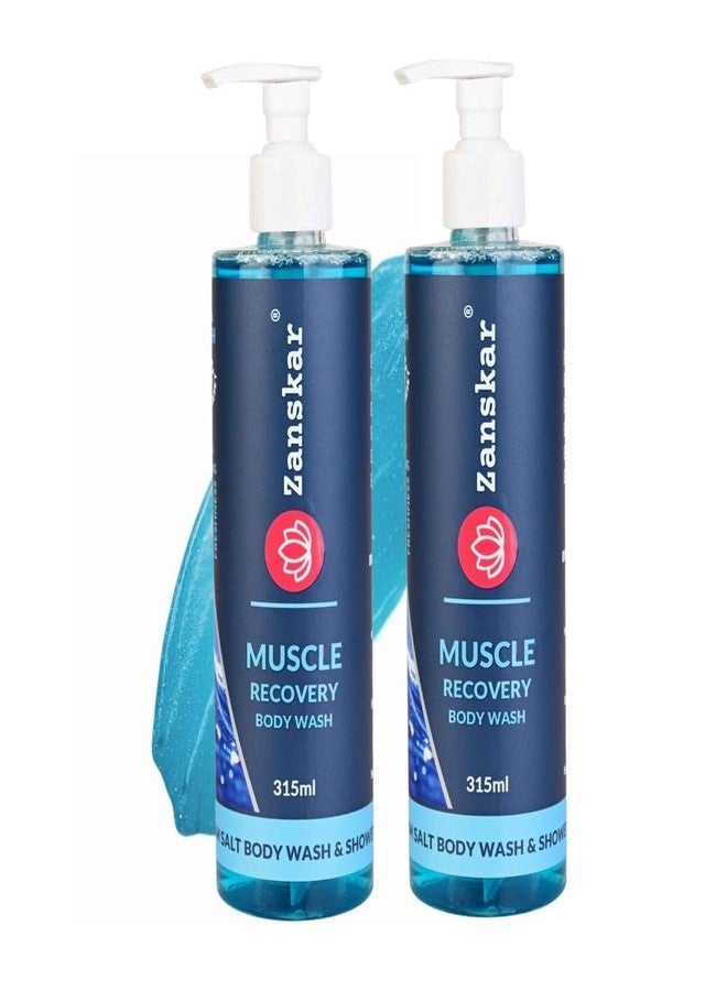 Zanskar Epsom Body Wash (315 ml) for Workout Recovery | Active Lifestyle Shower Gel | Sore Muscles & Fatigue Relief | Salicylic Acid + Niacinamide + Amino Acids | Suitable for all Skin Types (Pack of 2) - Image 1