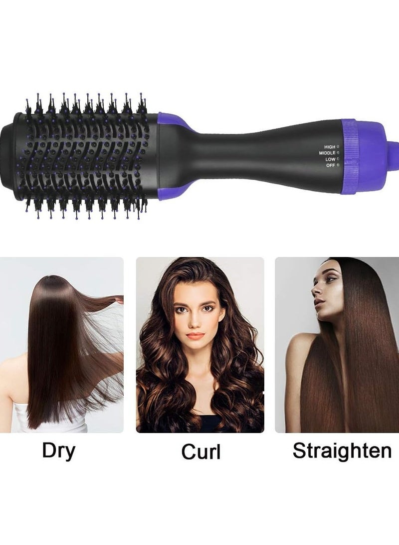 ELTRAZONE 3-in-1 Hot Air Brush – Effortless Straightening, Curling, and Drying for Smooth, Voluminous Hair - Image 2