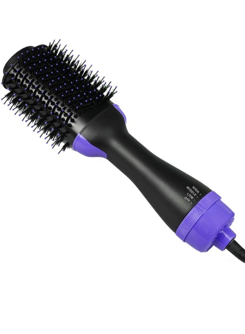 ELTRAZONE 3-in-1 Hot Air Brush – Effortless Straightening, Curling, and Drying for Smooth, Voluminous Hair - Image 1