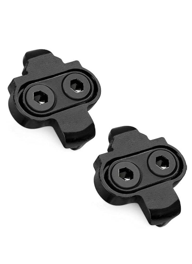 Oasisgalore - 2 Pack Bike Cleats for Cycling Shoes，X-Track Pedals for Spinning, Indoor Cycling, and Mountain Biking with Stability - Image 1