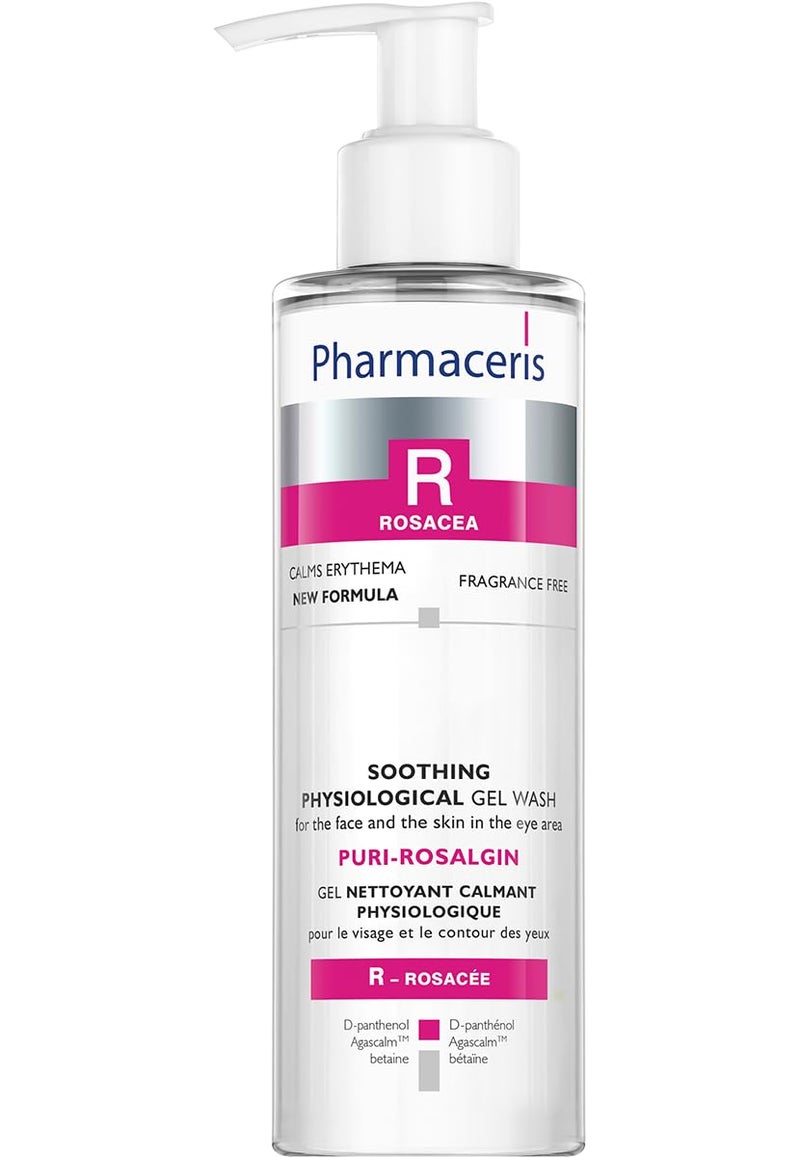 Pharmaceris R - PURI-ROSALGIN face gel wash for Rosacea skin (200 ml) by Dr. Irena Eris - Pharmaceris R - Image 1