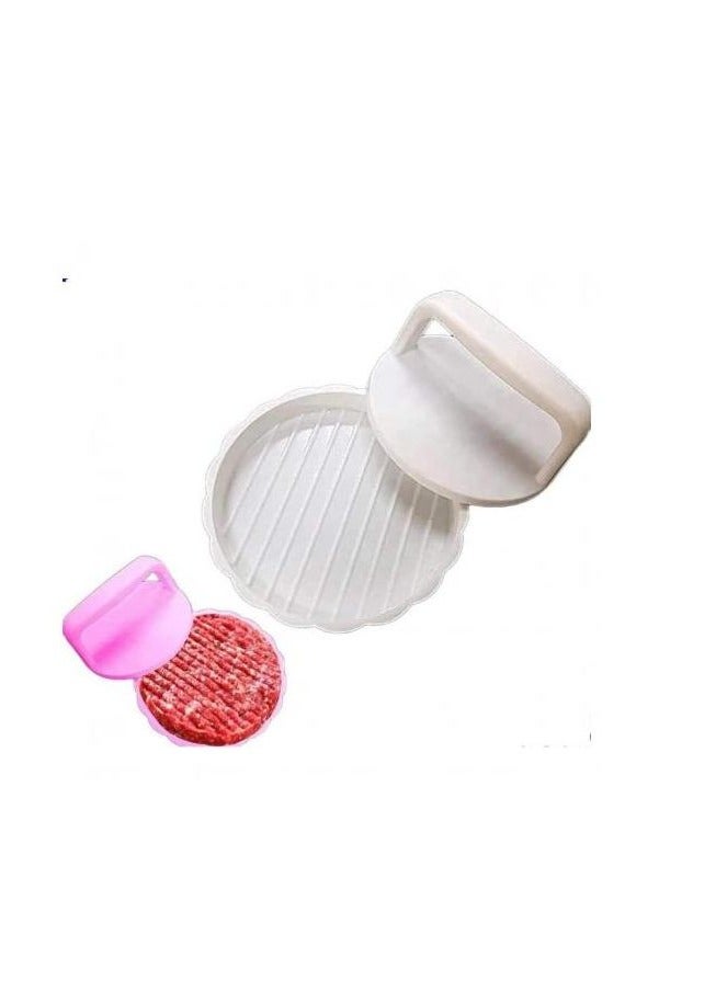 مكبس برجر بلاستيك   بمقبض بلاستيك 1 قطعة الوان متعددة - Image 5