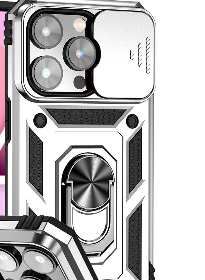 Loquat Suitable For IPhone Ring Holder Push Window Phone Case - Image 2