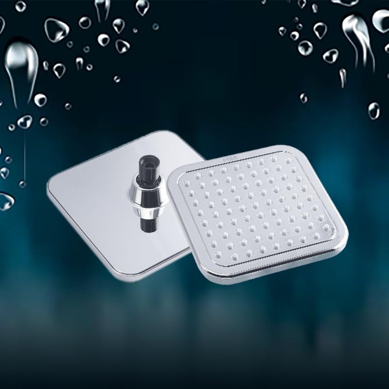 Mila India MILA Classique Shower Head MSXX0002CM Shower Head surface with a white chrome face connector Single Function rain flow per minute 958L03Mpa1189L05Mpa 100 100mm - Image 1