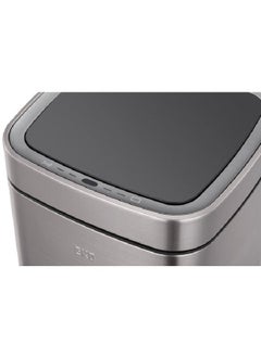 EKO Ecosmart X Rechargeable Sensor Trash Bin Silver and Black 12 L EK9252RGMT-12L  - Image 4