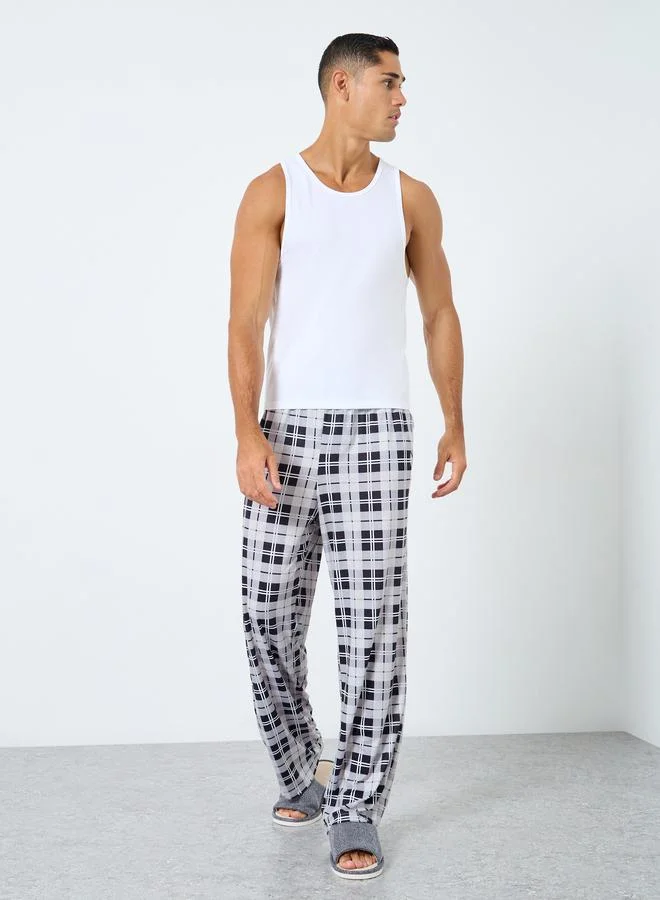 Styli Styli Pack of 2 - Cotton Stretch Round Neck Vest